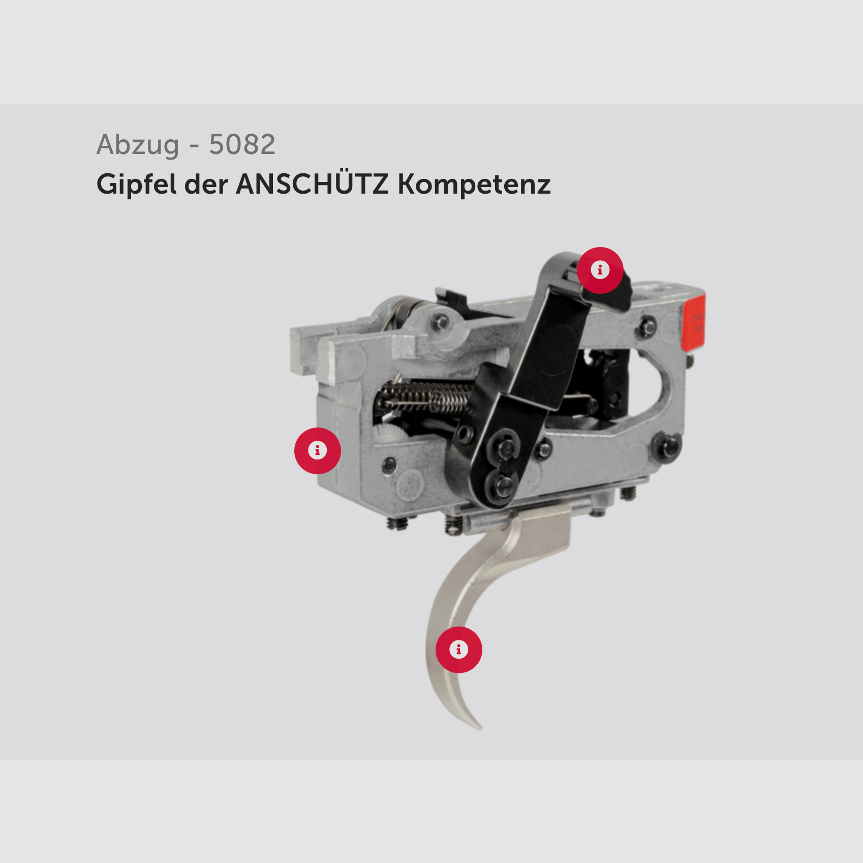 J.G. Anschütz 1782 D G-15x1 Lochschaft Kaliber .243 Win. 580 mm Repetierbüchse