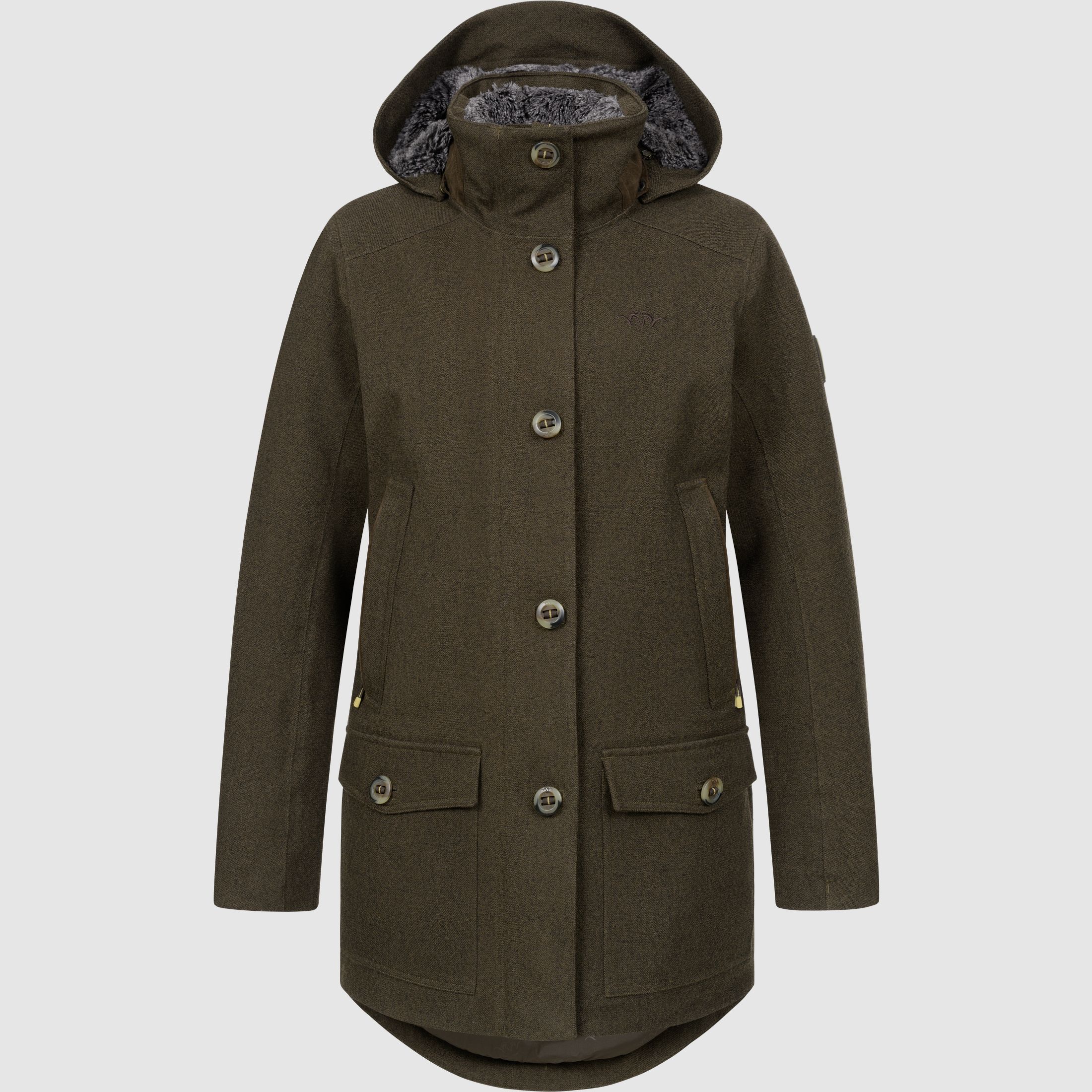 Pamir Parka Argali Damen Wasserdicht Dunkelbraun 36