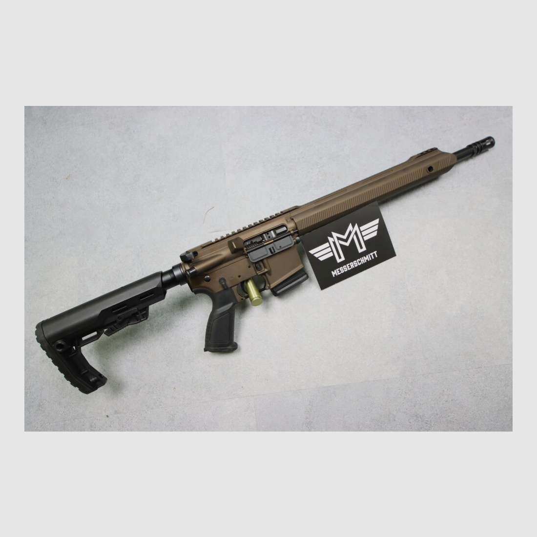Messerschmitt AR15 Sport in brons