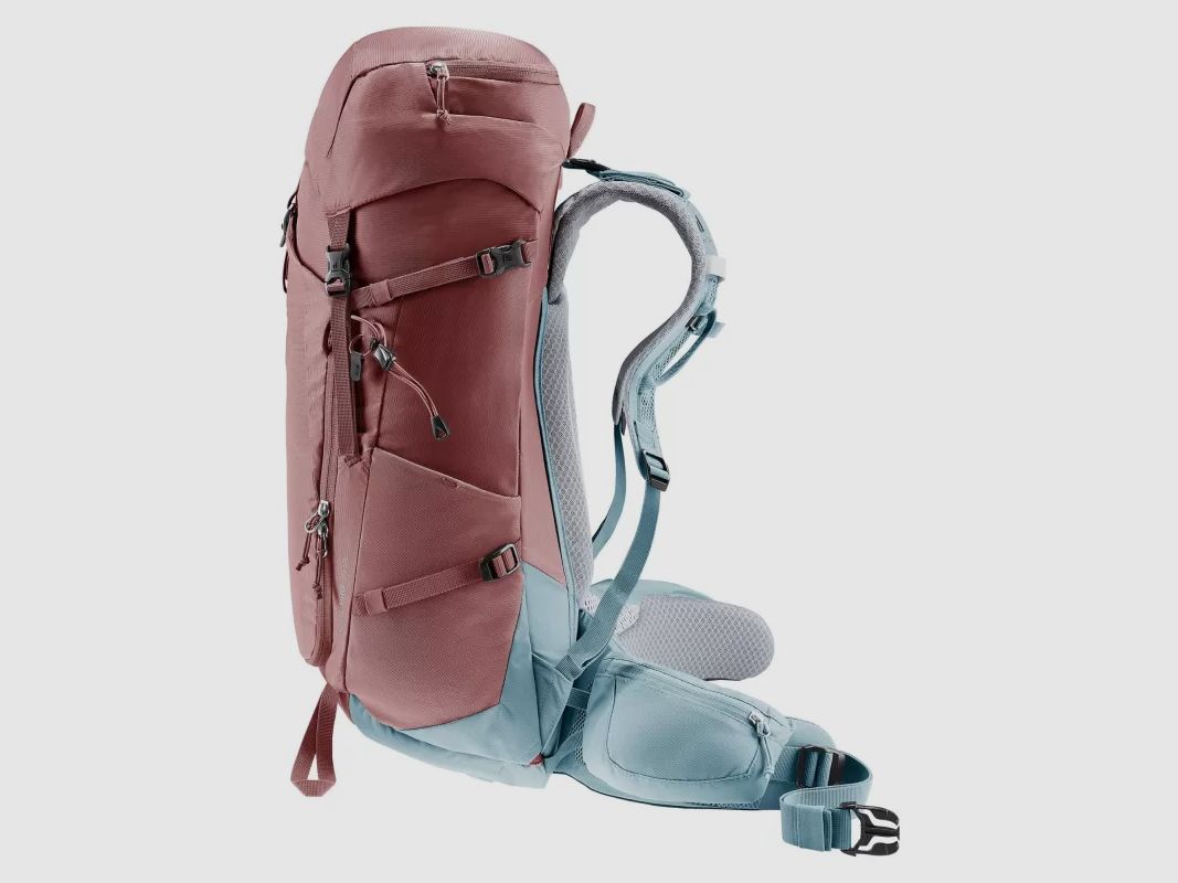Deuter Trail Pro 34 SL Rouge, Gris, image 12 sur 14