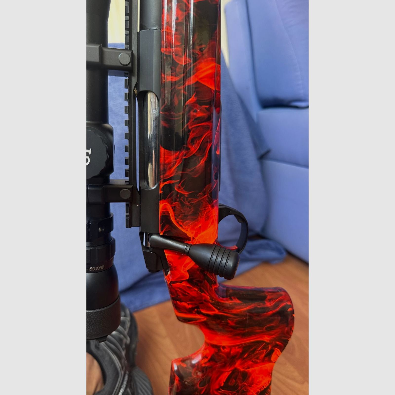 (M.G.) BÜCHSE MIT ZUGVERZÖGERUNG SABATTI TLD RED KAL. 6.5X47 LAPUA MIT OPTIK, Bild 2 von 7