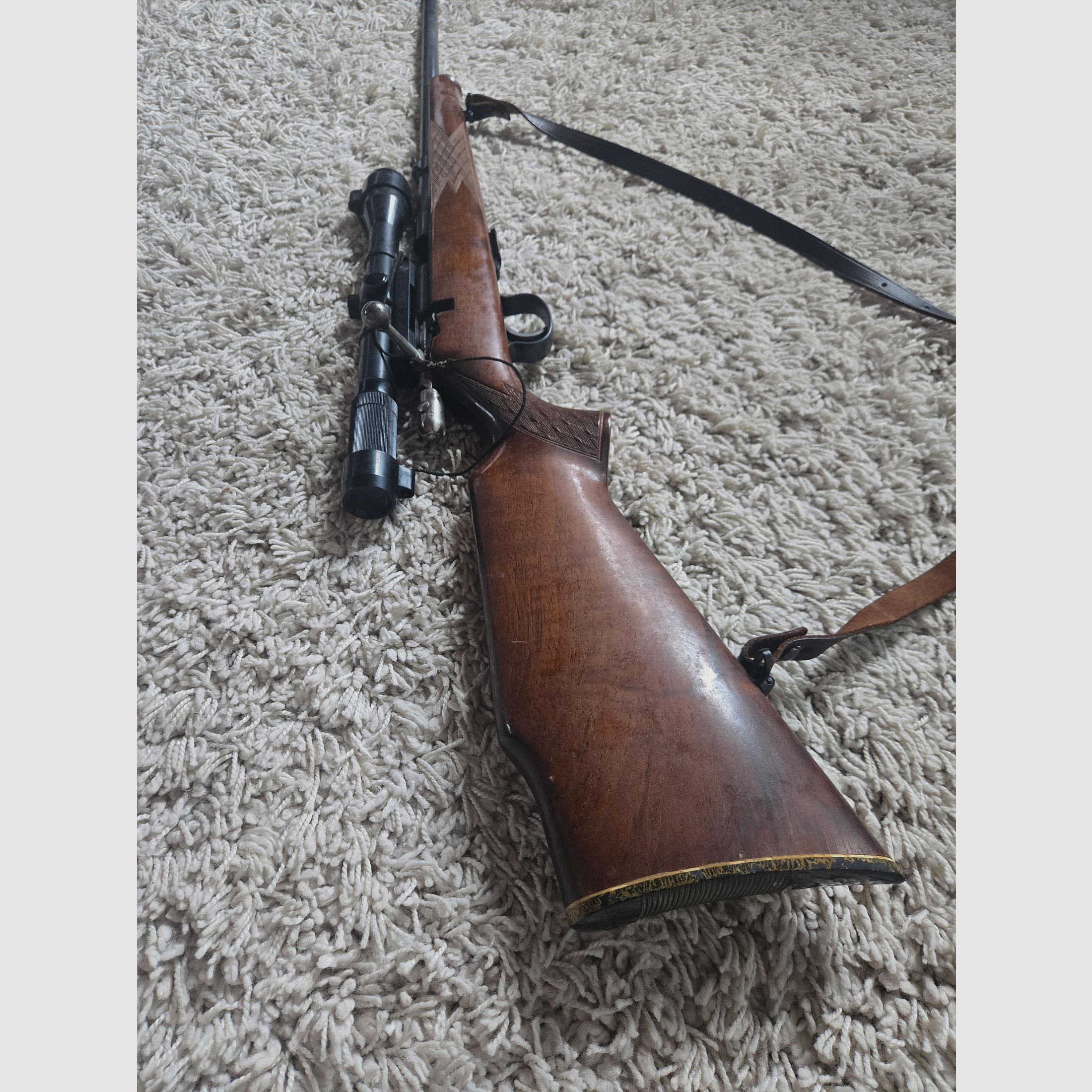 Rifle Anschütz Model 1416 Cal. .22lr incl Waldläufer SUPERIOR 4x20