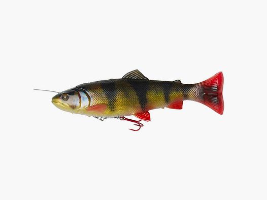 SAVAGE GEAR – 4D LINE-THRU PULSETAIL TROUT 16cm 51g #4 Slow Sink PERCH