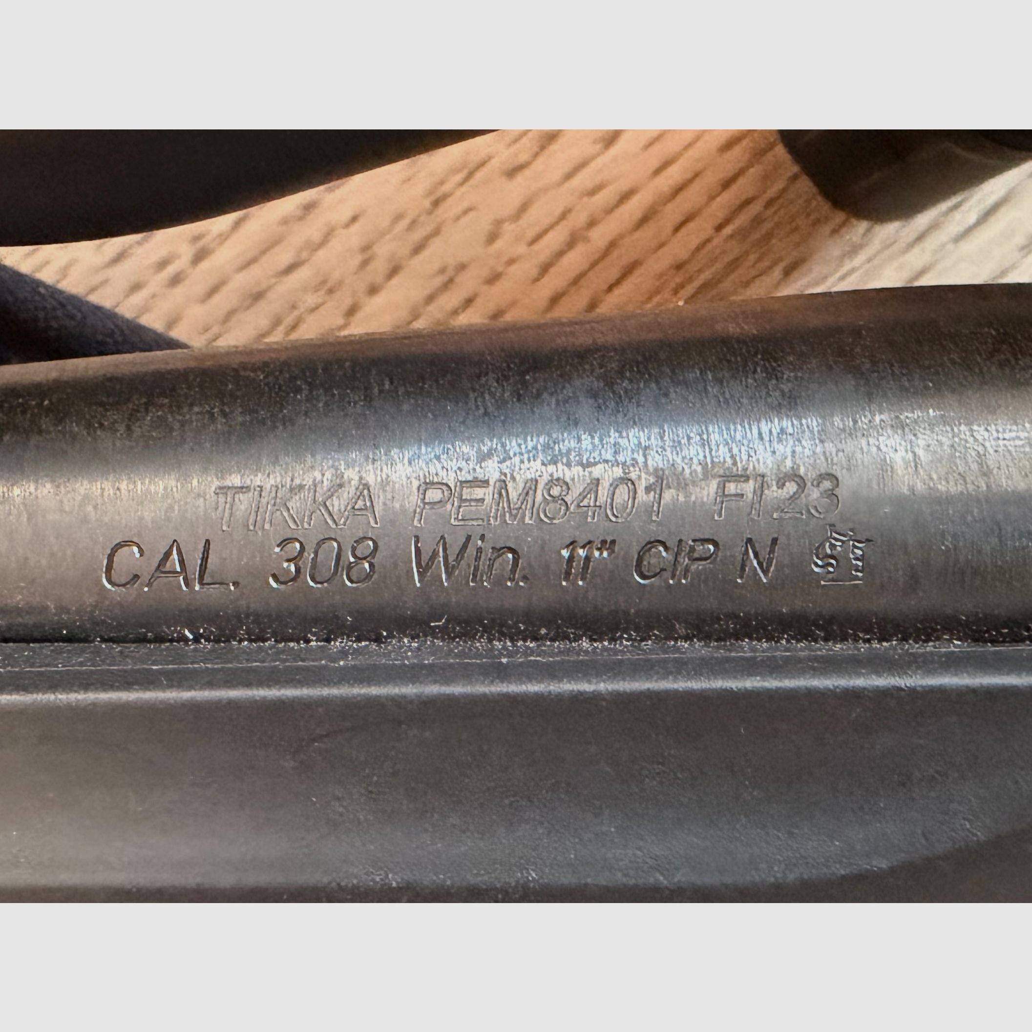 Tikka T3x Lite .308 with scope and silencer