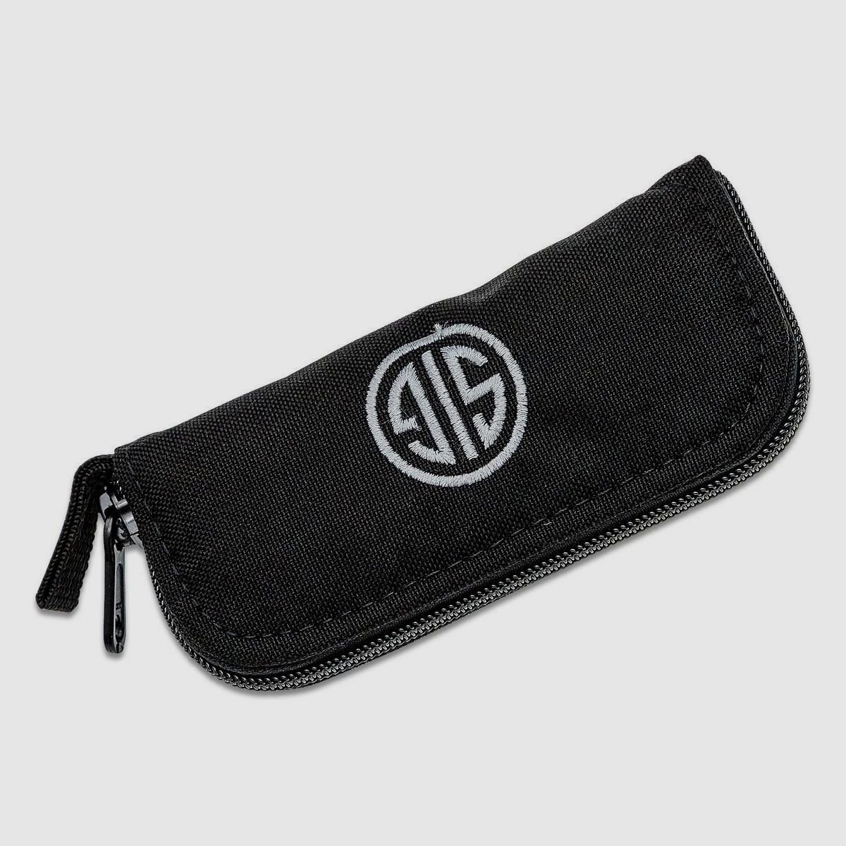 Sig Sauer K320A Automatikmesser grau mit schwarzer 3,5" Droppointklinge, Bild 8 von 8