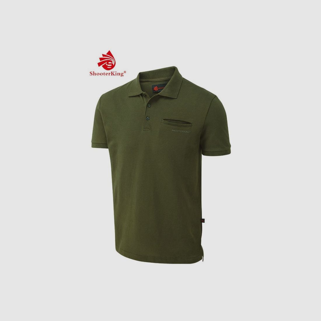 Shooterking Game Polo Shirt grün, Bild 17 von 30