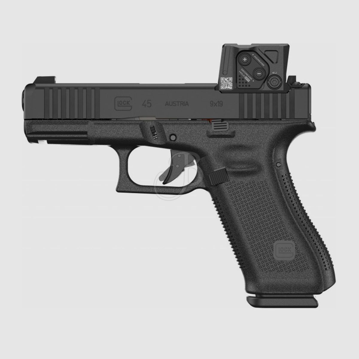 PISTOLA – GLOCK MOD. 45 9 LUGER A-CUT COA COMBO FS MOS, imagen 2 de 4