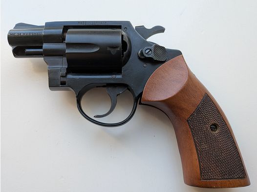 ME 38 Marshal - Revolver - PTB 203/2 - 9mm Knall - Holzgriff - SSW