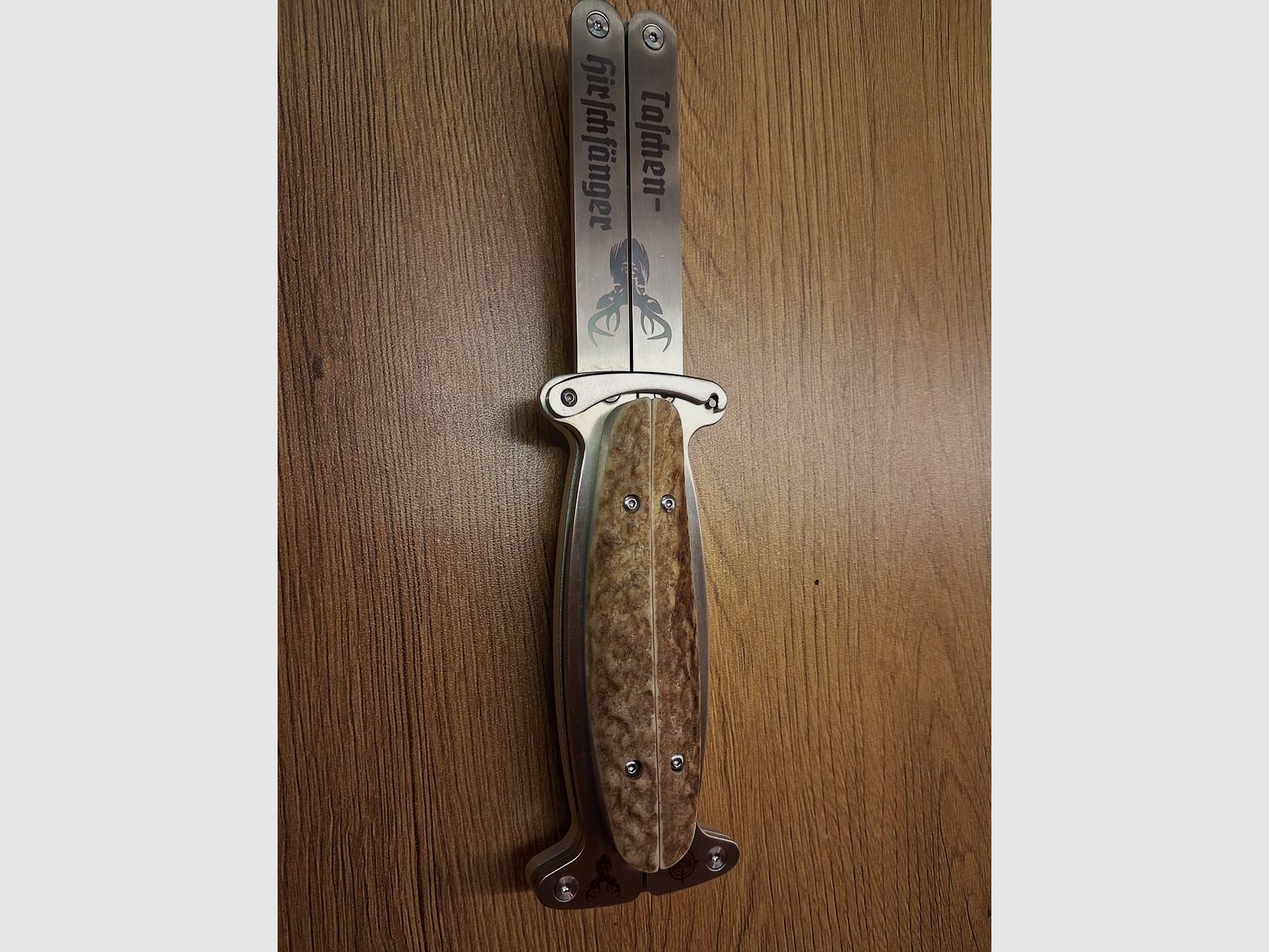 Coltello da tasca Hirschfänger Pantograph pezzo da collezione limitato Nr. 4727 di 5000