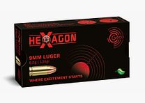 Geco Hexagon 8.0g/124grs à50 9mm Luger