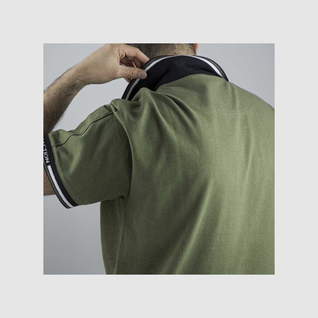 Polo Lewis grün Kurzarm - Komfort & Stil S bis 3XL, Bild 3 von 4