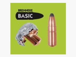 Bullets cal. 30mm (.308) 185 gr Basic Brenneke 25 pcs.