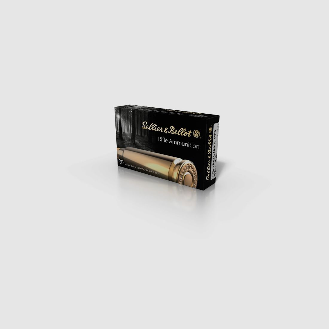 BOX OF 20 CARTRIDGES SELLIER & BELLOT CAL. 7MM REM PTS