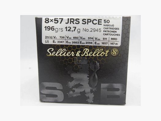 SB 8X57 JRS SPCE 196GR X50