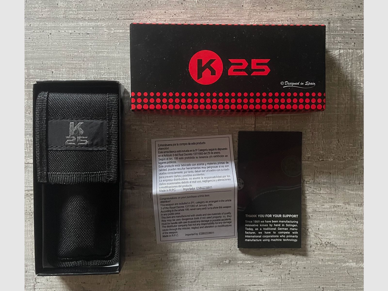 K25 Balisong Trainer | Butterfly