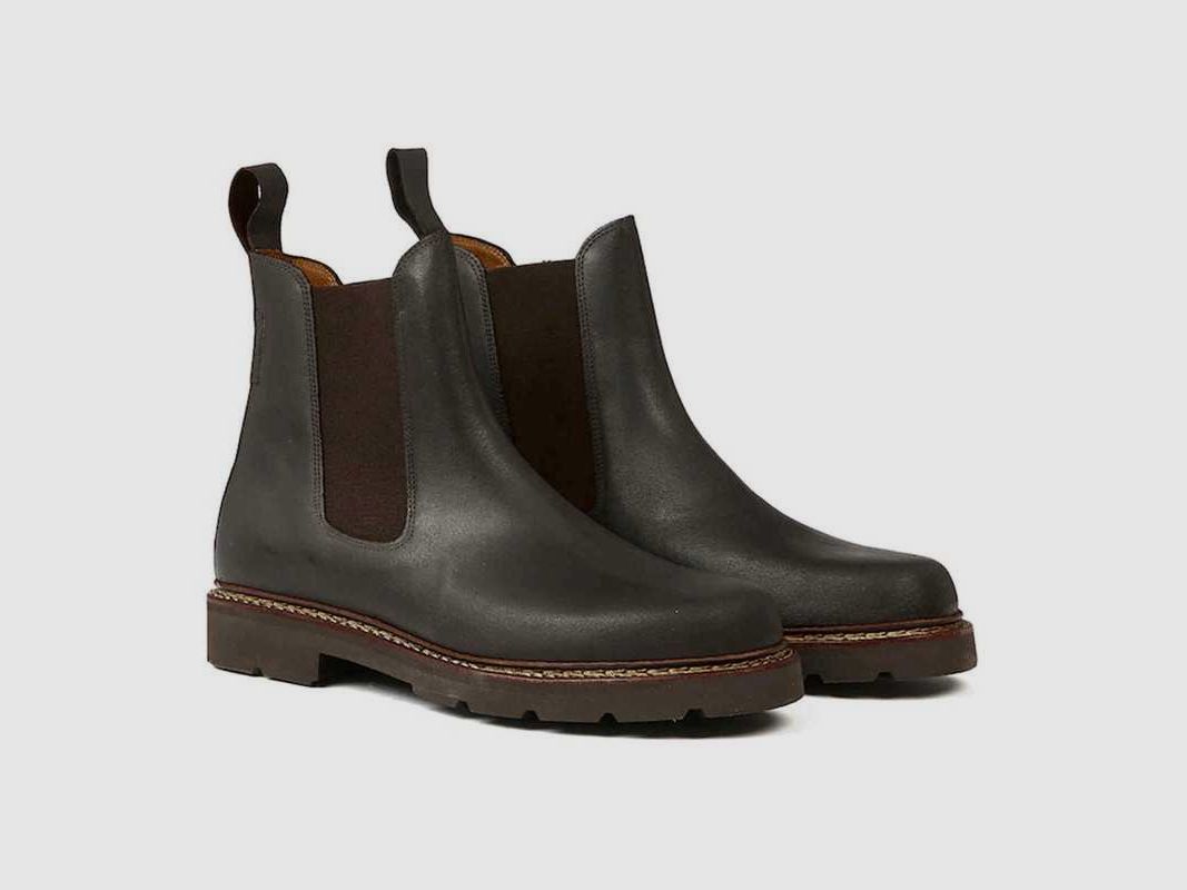 Leder Schuhe QUERCY - Dunkelbraun - P40, Bild 1 von 3
