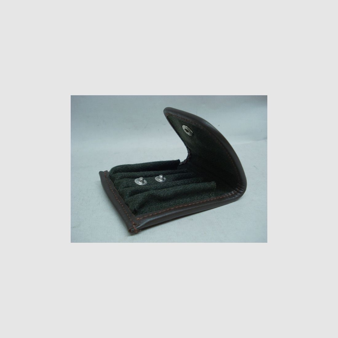 Cuir pleine fleur 5 balles - avec support en loden