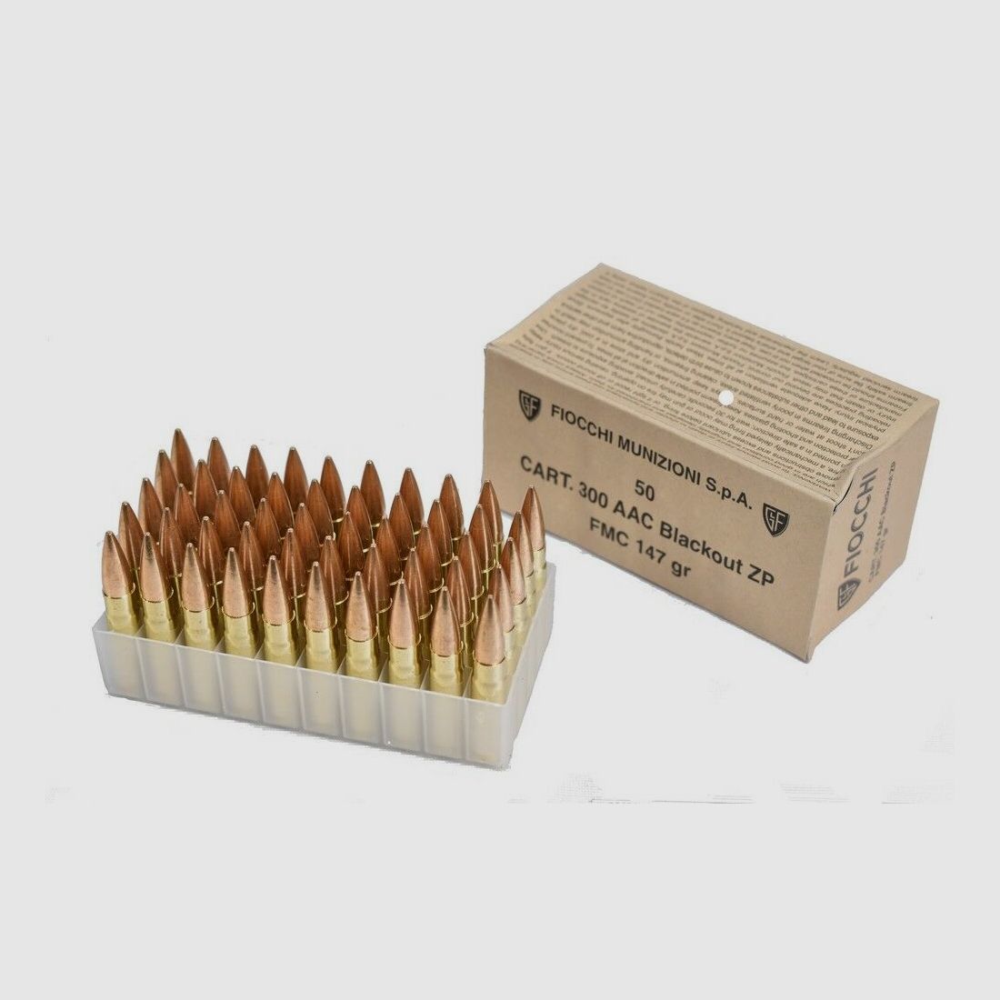 Fiocchi 147grs FMC 50STK