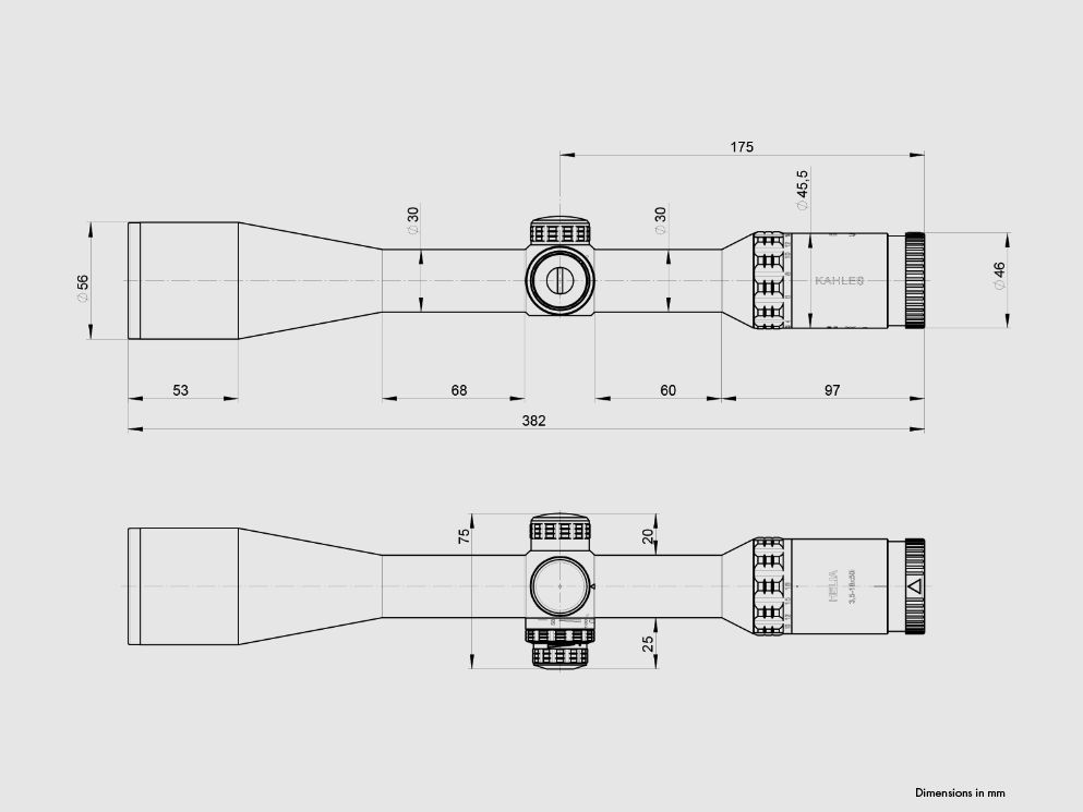 Kahles Helia 3.5-18x50i riflescope