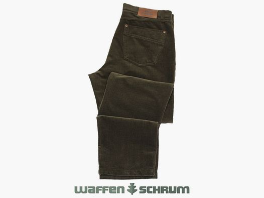 Foresta Cordhose Five Pocket Green