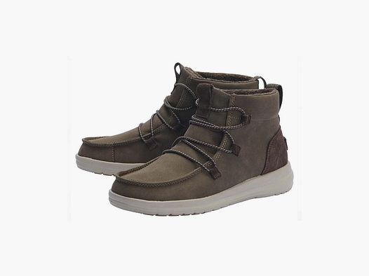 HEY DUDE Eloise DAMEN Recycled Leather Coffee
