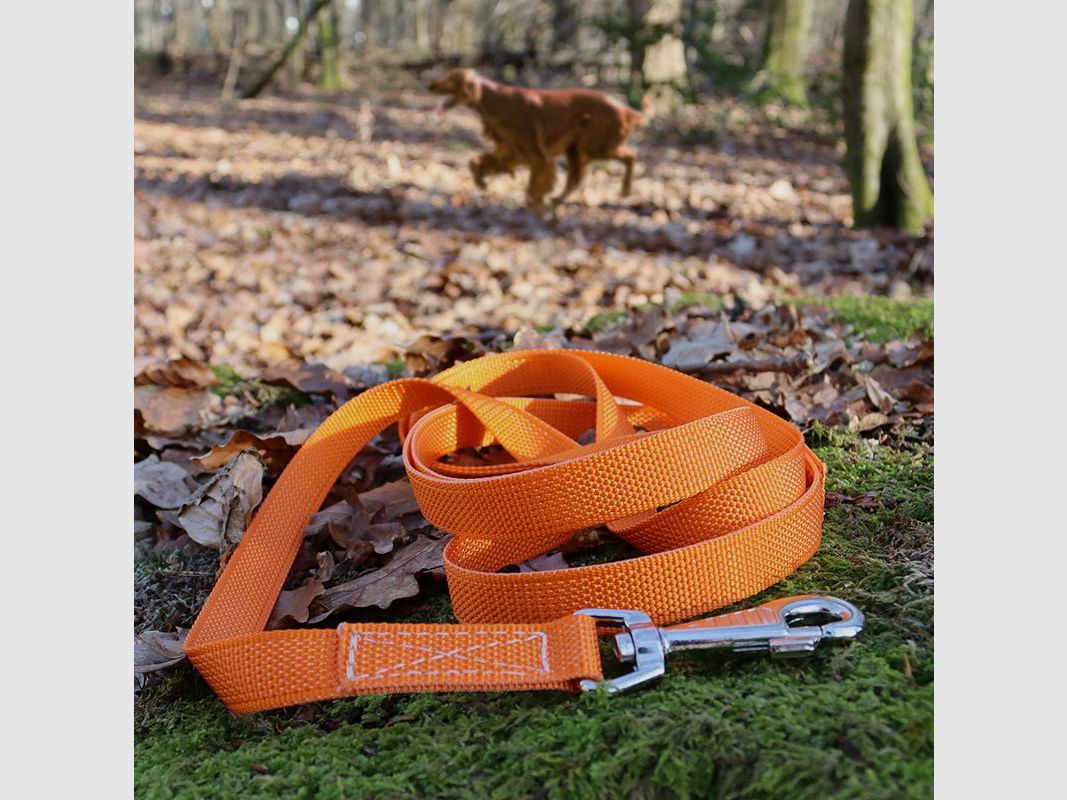 Akah Umhängeleine orange 185cm, 20mm, Bild 6 von 6