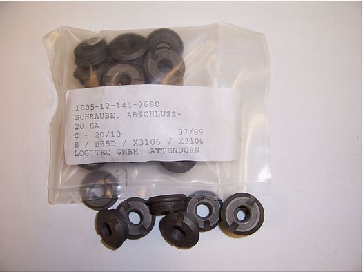 Screw end cap for buttstock NEW for G3 Fa.Logitec GmbH Attendorn