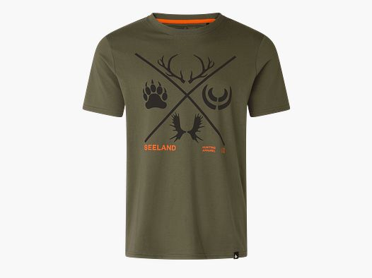 Seeland Big Game Hunter T-shirt Men Grape Leaf L