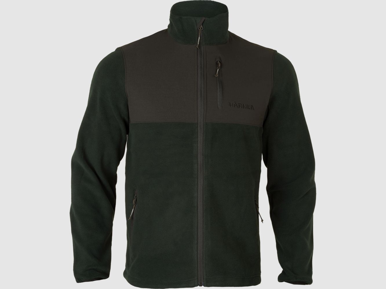 Härkila Berg-Fleecejacke Herr Jet set/Meteorite M