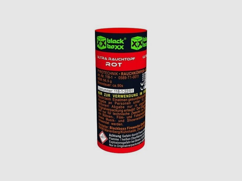 Blackboxx Ultra Rauchtopf T1