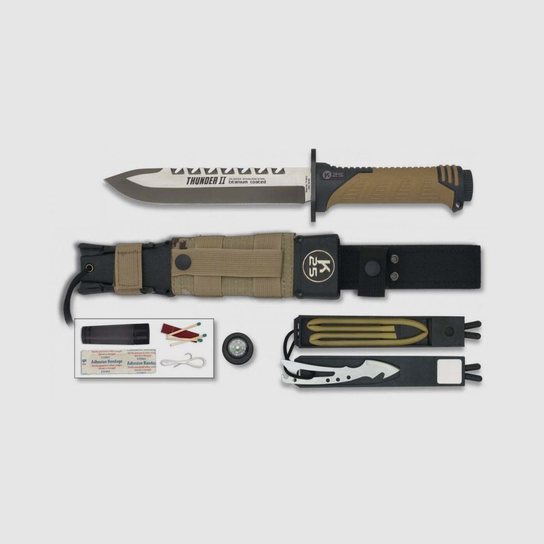 K25 Thunder II Überlebensmesser