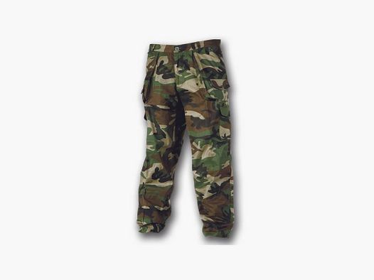 Pantalone in cotone foderato woodland Patton