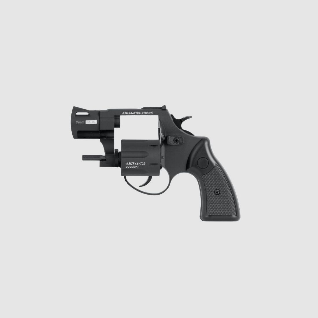 Zoraki R2 2" blank firing revolver 9mm R. - gas signal