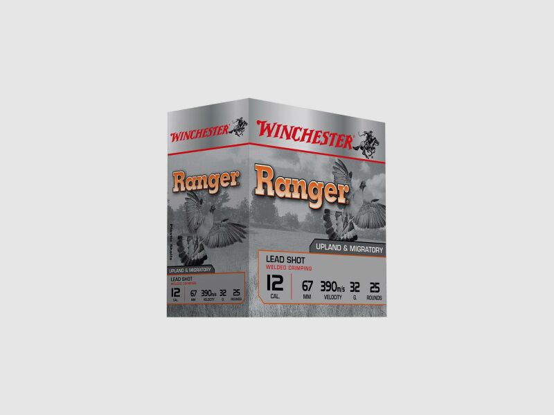 Winchester Ranger .12/67 32g #8 (2,2mm) 25 Patronen