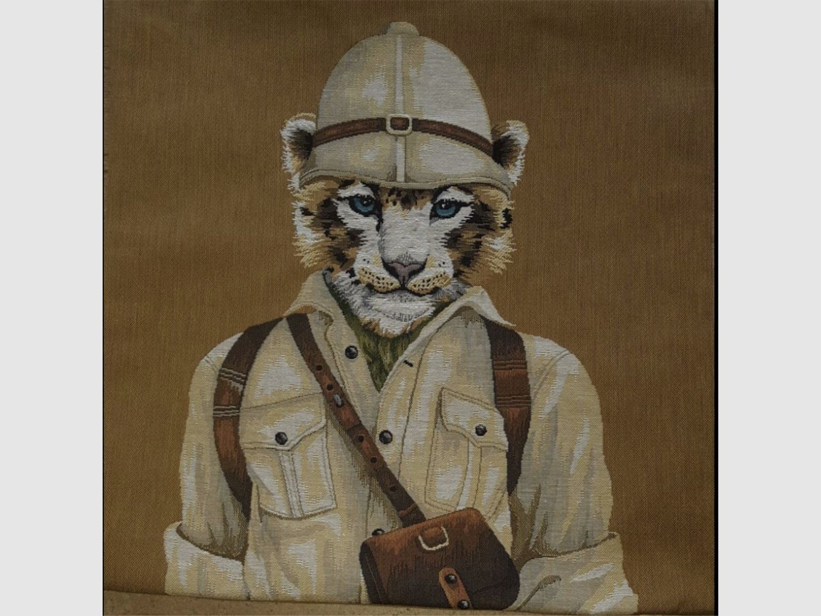 Coussin Lovergreen Motif Coussin Safari Tigre