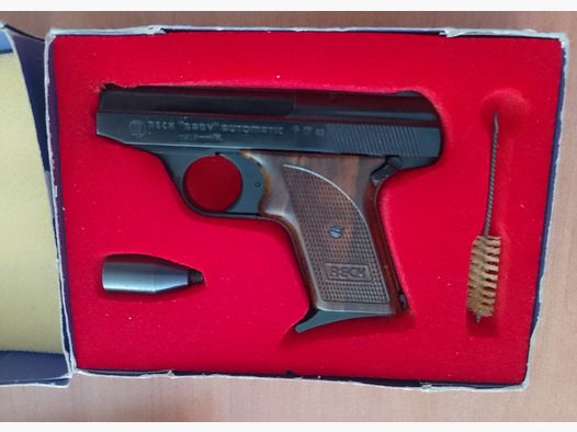 Reck Baby 8 mm Knall in PTB 215 met accessoires in de OVP!