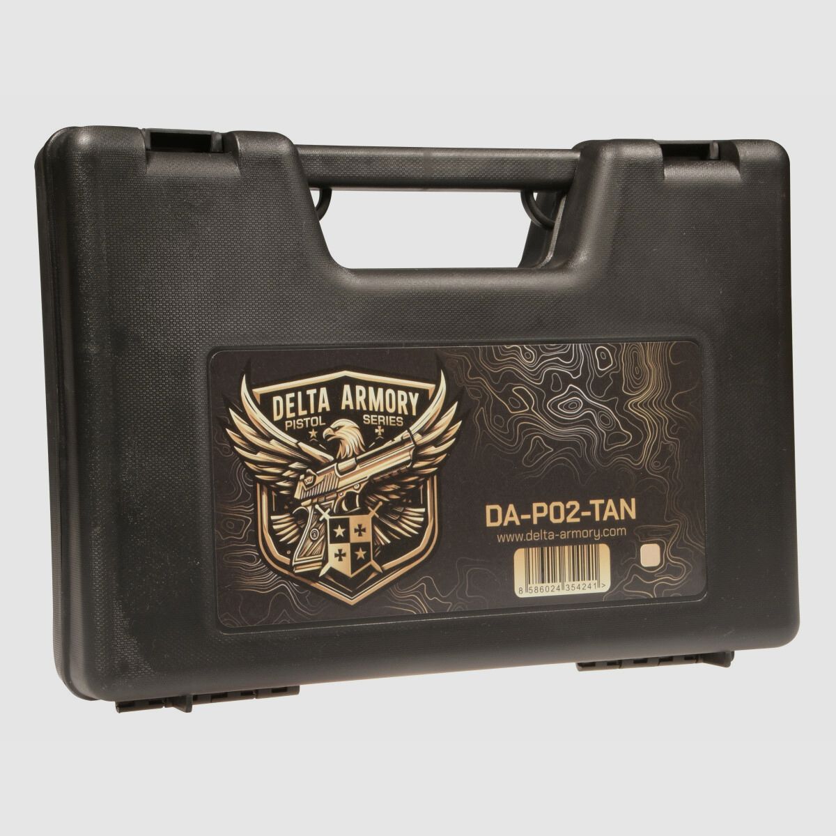 P02 GBB Airsoft Pistole in Tan | Delta Armory