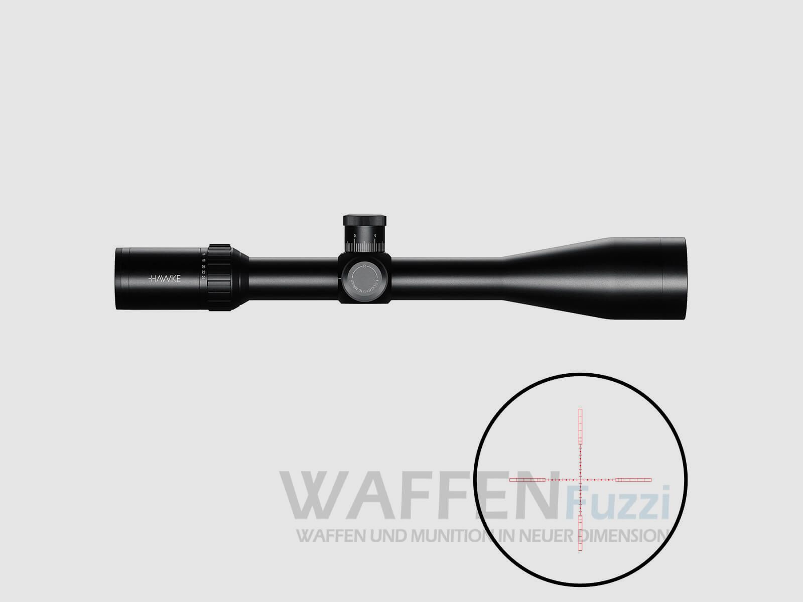 VANTAGE 30 WA SF 6-24×50 ½ MIL DOT IR Schnellfokus - Weitwinkel + Parallaxe