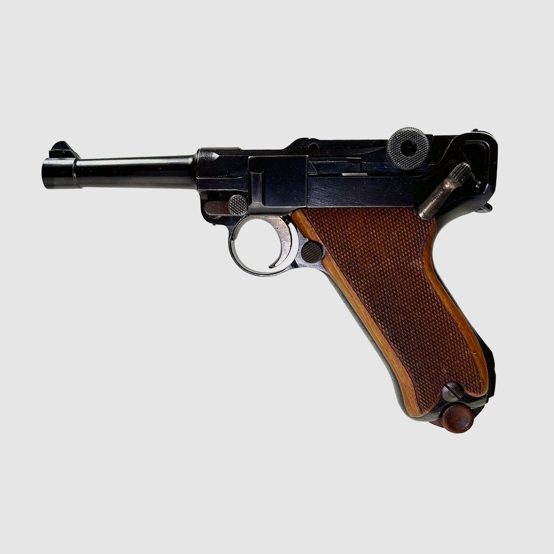 Luger Parabellumpistole (frühe DWM-Produktion – ohne Seriennummer und Gravuren), Bild 2 von 8