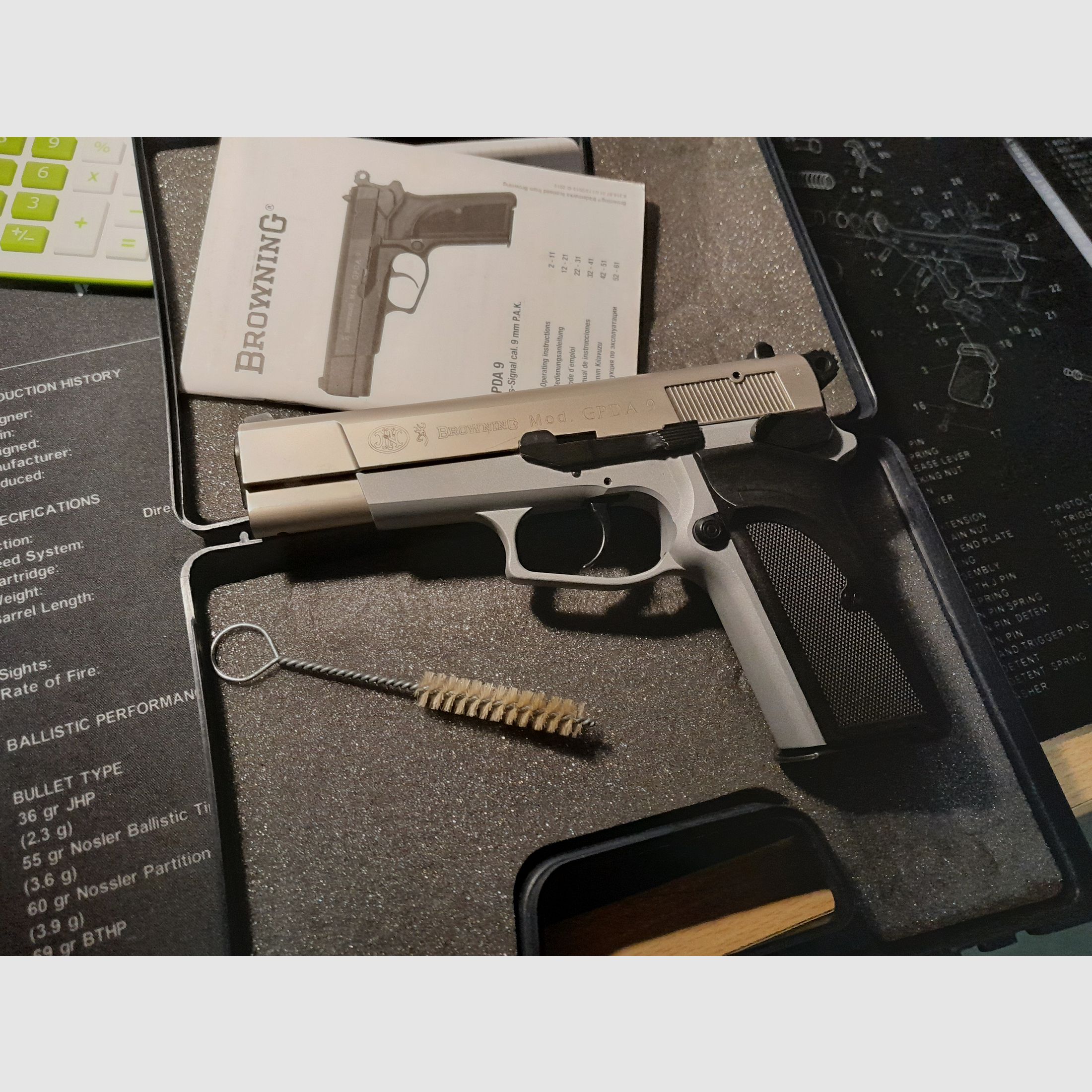 Browning gpda 9 bicolor 9mm pak