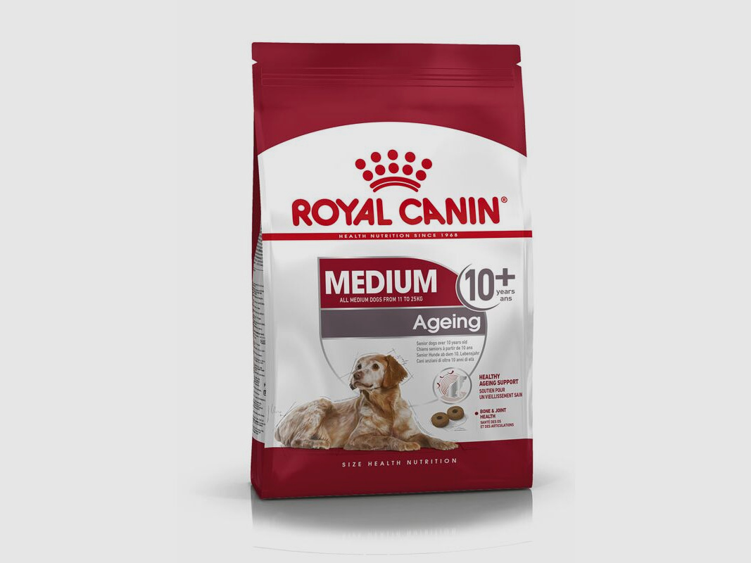 ROYAL CANIN Ältere Mittelgroße Hunde Trockenfutter Medium Ageing 10+ 15 Kg