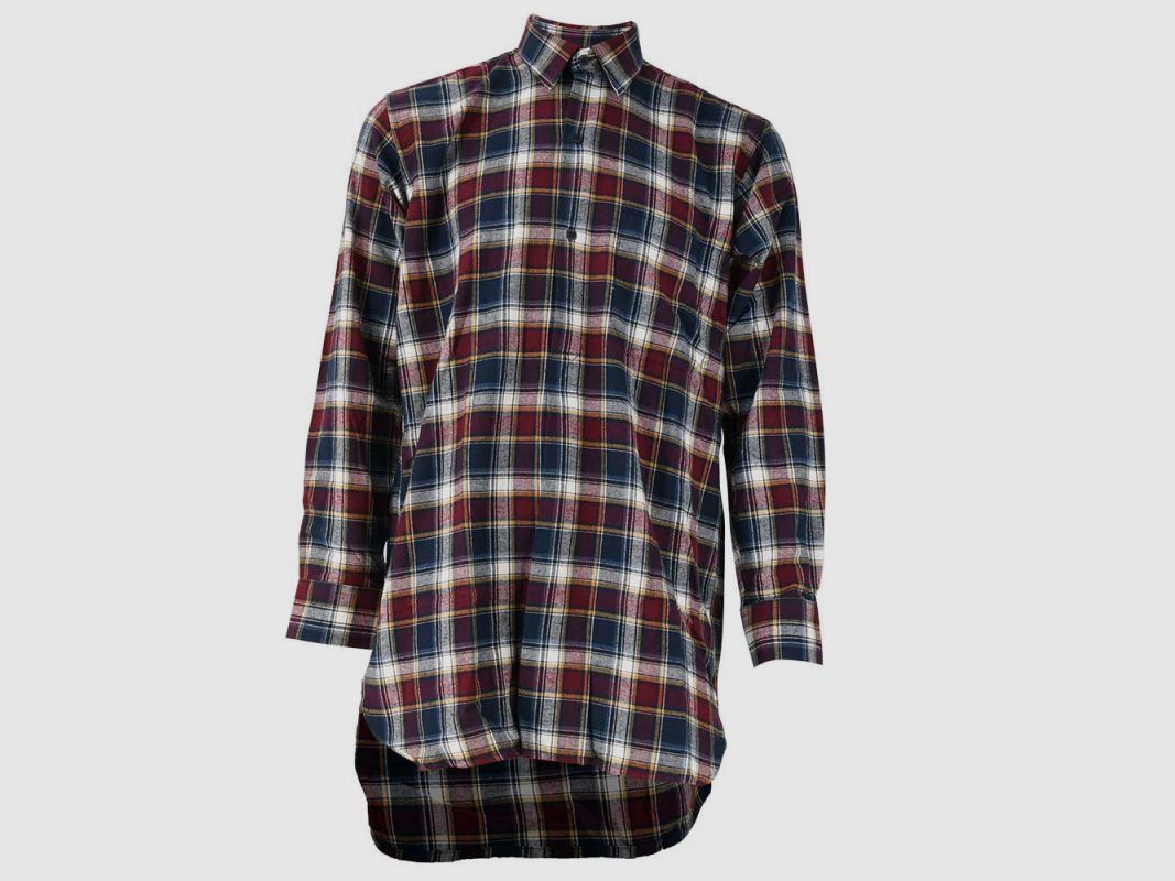 Camisa Tanouk Franela Algodón Cuadros Rojo/Azul S-4XL, imagen 7 de 11
