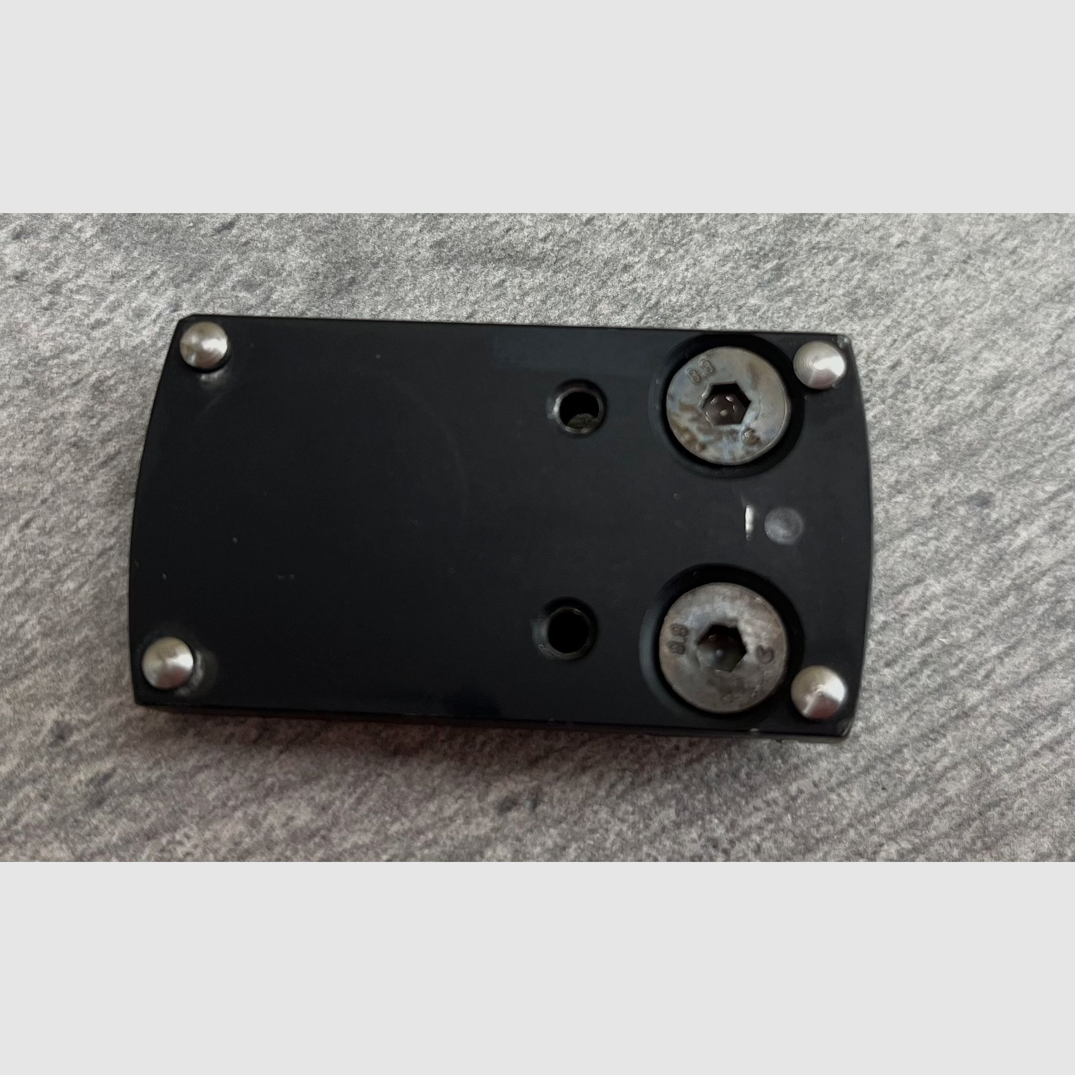 Exhibitor Docter-Sight adapter plate for notch prism with lateral insertion / U202510