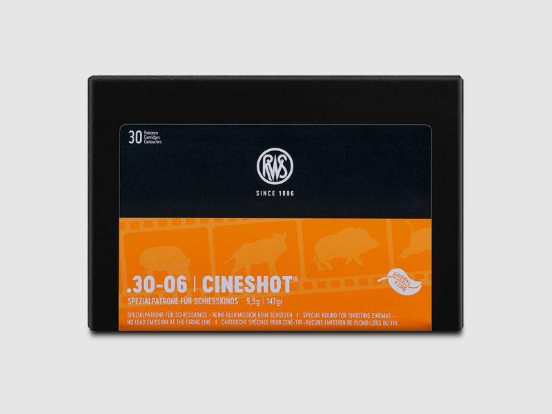 RWS .30-06 Cineshot 147grs 9.5g 50 shots