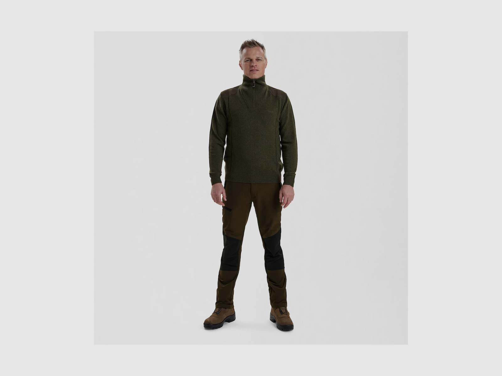 DEERHUNTER Sheffield Strick mit Reissverschluss