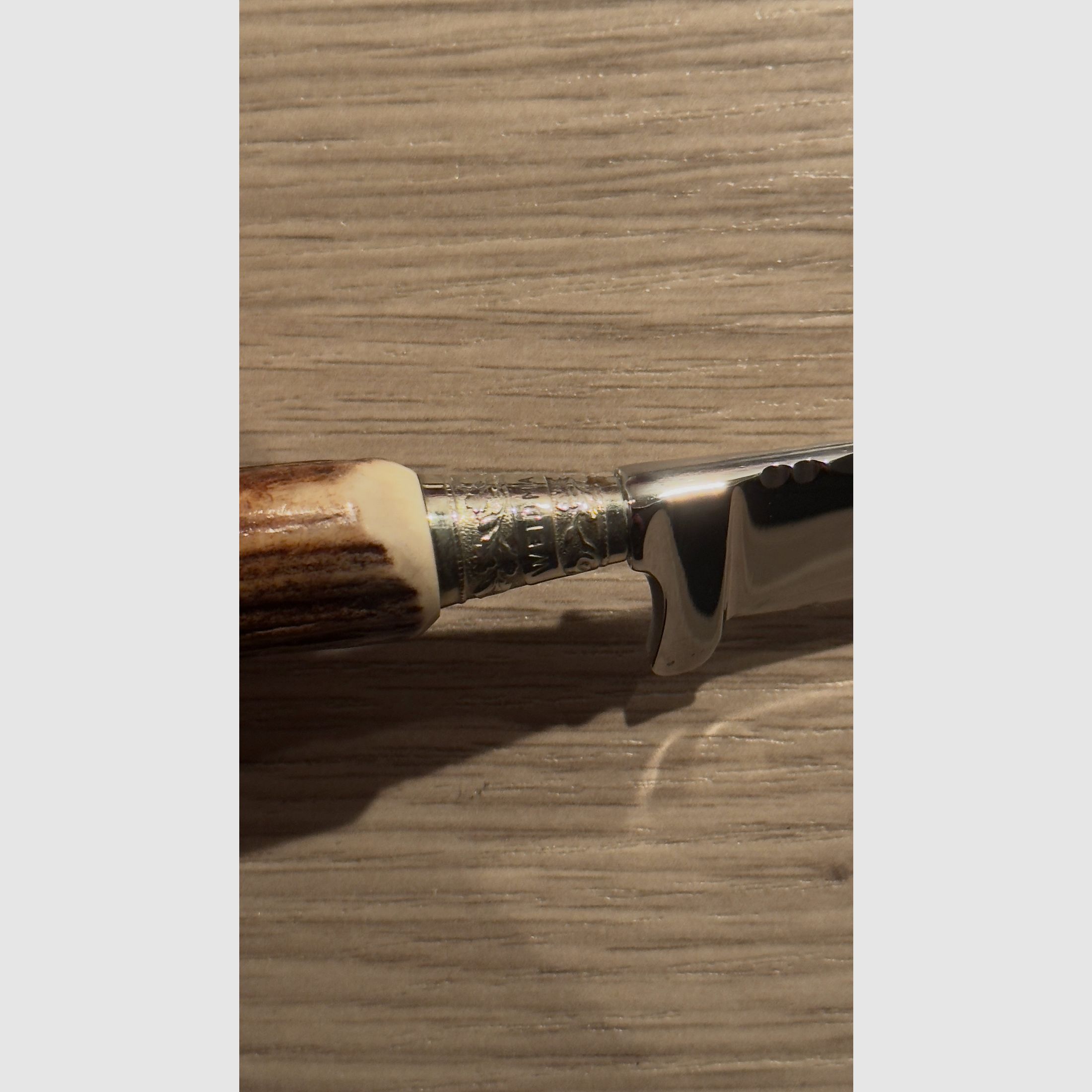 Jagdmesser Rehwappen Original Linder Messer aus Solingen