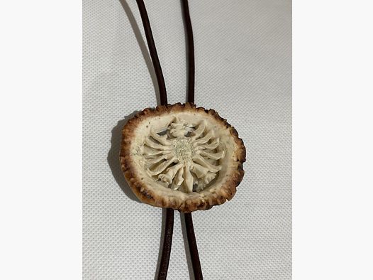 Jägerkrawatte Adler handmade
