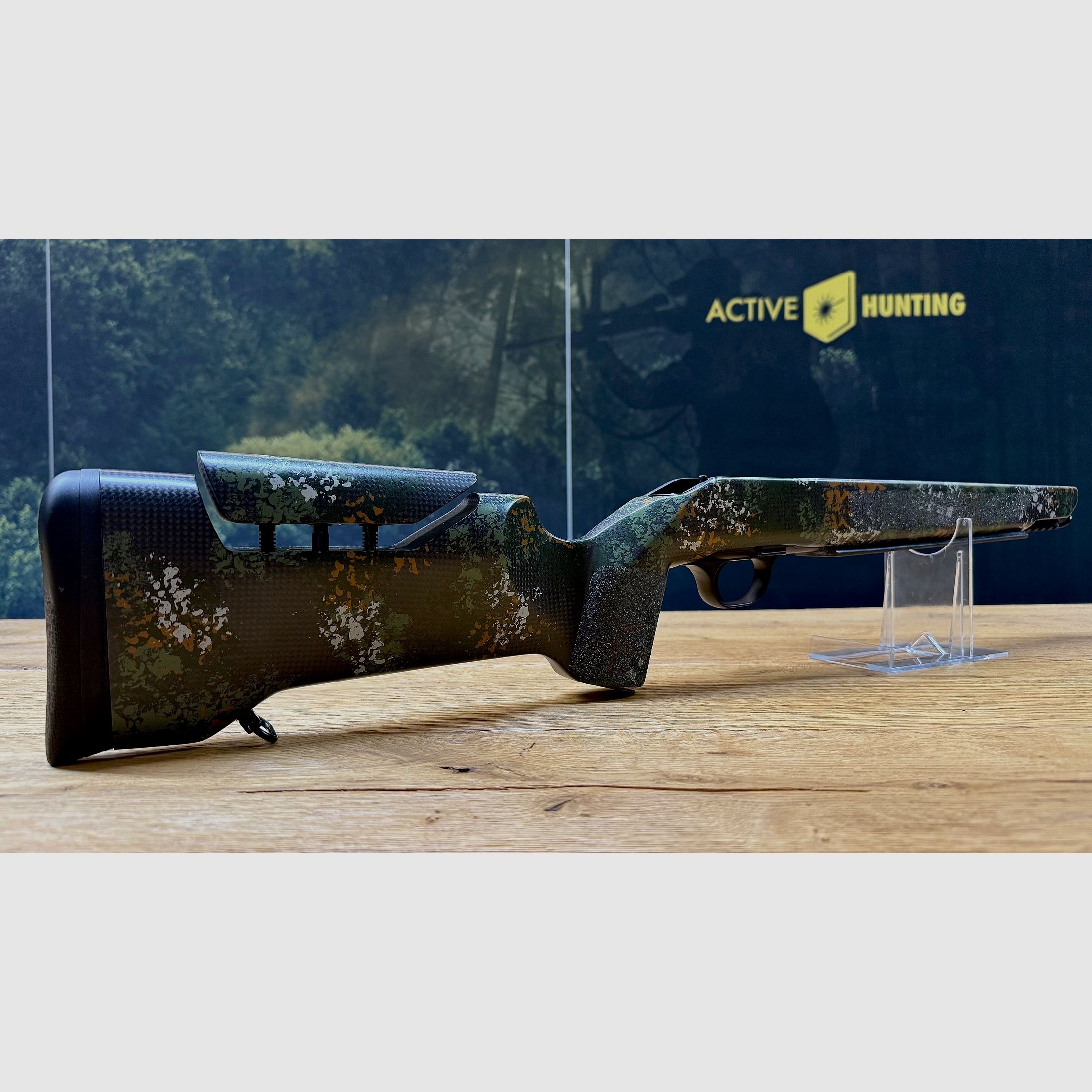 Carbonomix Hunttech y compris le système Boîtier Blaser R8 original avec unité de déclenchement / équipement complet / NEUF