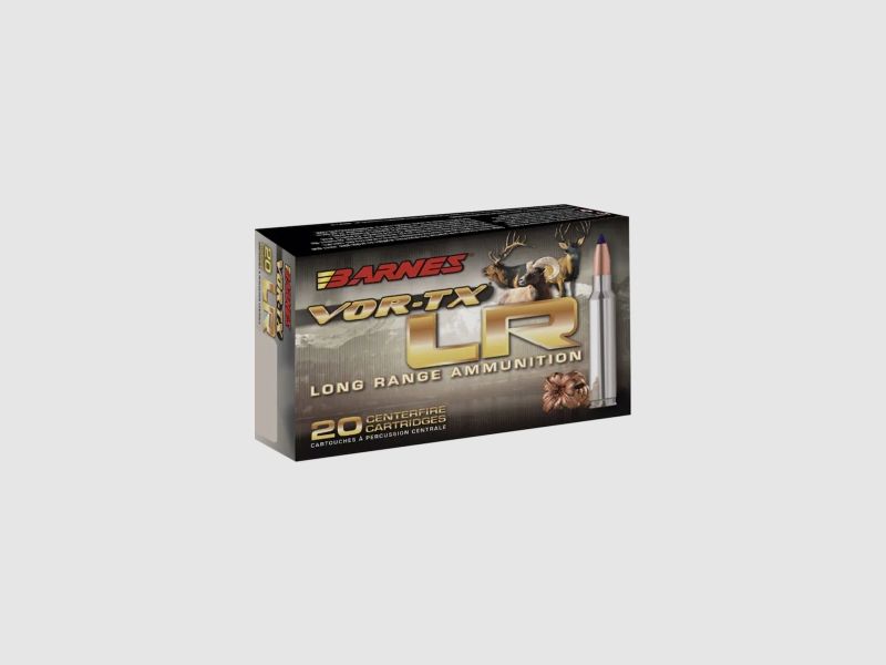 Barnes VOR-TX .270 Win. 129GR LRX Boat Tail 20 Patronen