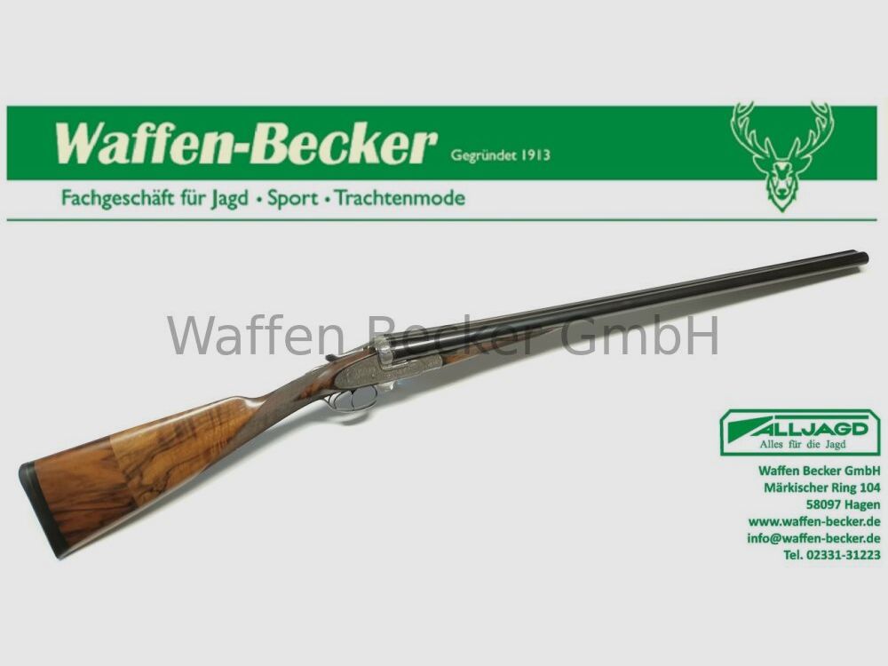 Defourny Herstal Seitenschlossflinte Luxus Doppelflinte Schwesternflinte Nr.2, Seitenschlosse